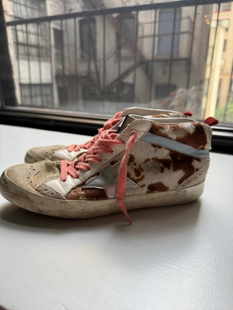 Golden Goose Mid Star Sneakers - Size 7 - Cowhide